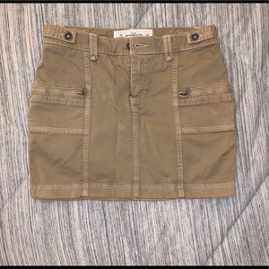 Khaki Abercrombie Skirt